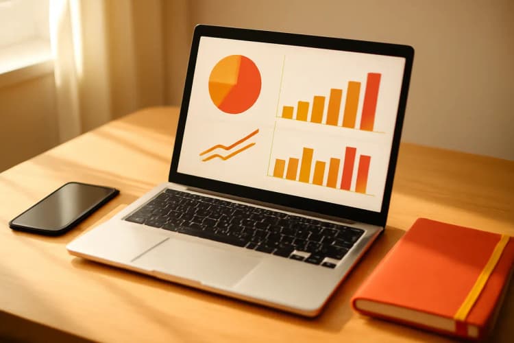 definição de tráfego pago com ícones de marketing digital