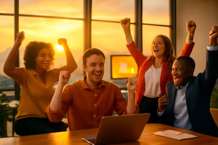 sucesso em negócios com estratégia de tráfego pago